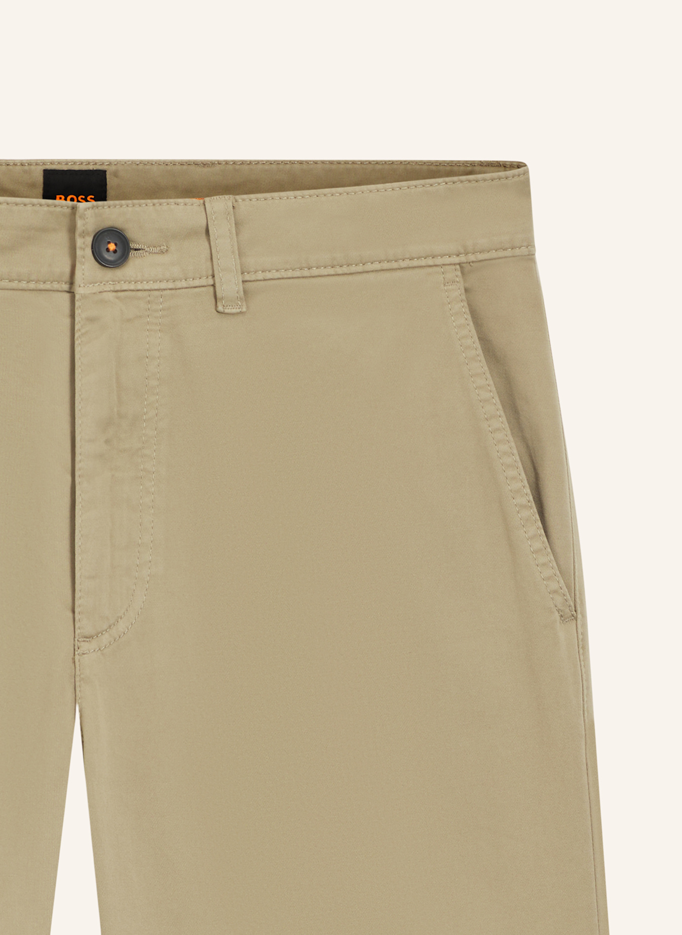 BOSS Chino REGULAR-1 Regular Fit: HELLBRAUN