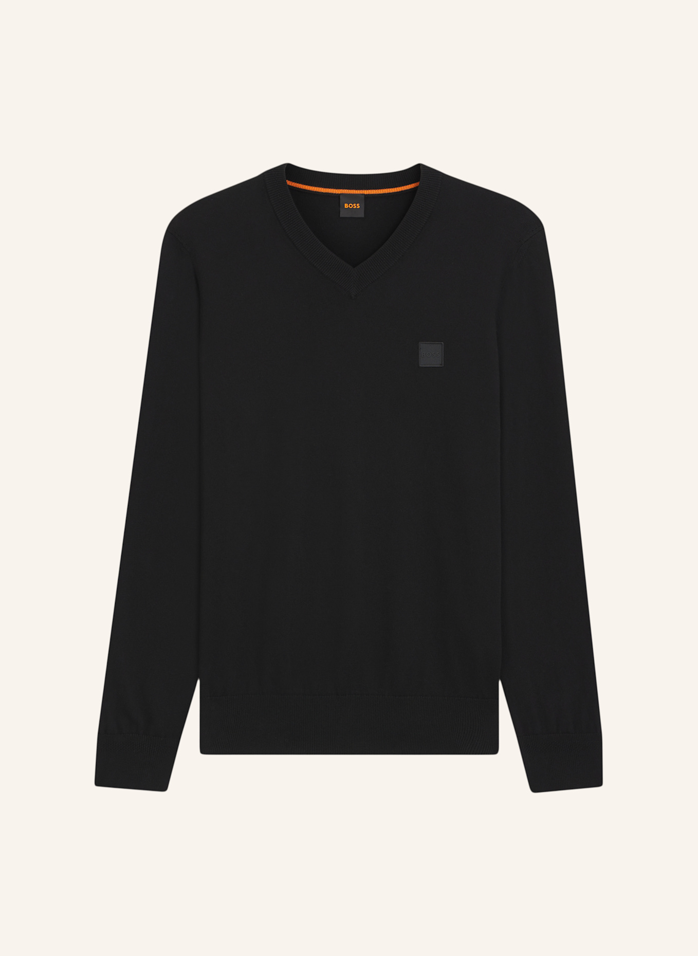 BOSS Pullover KANOVANO_V_S Regular Fit: SCHWARZ