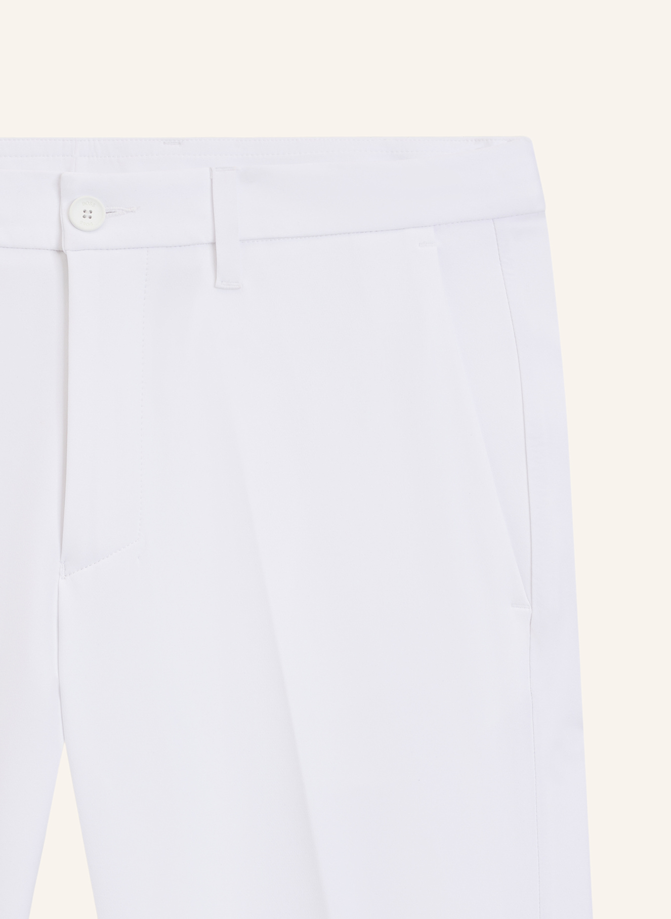 BOSS Chino COMMUTER Slim Fit: WEISS