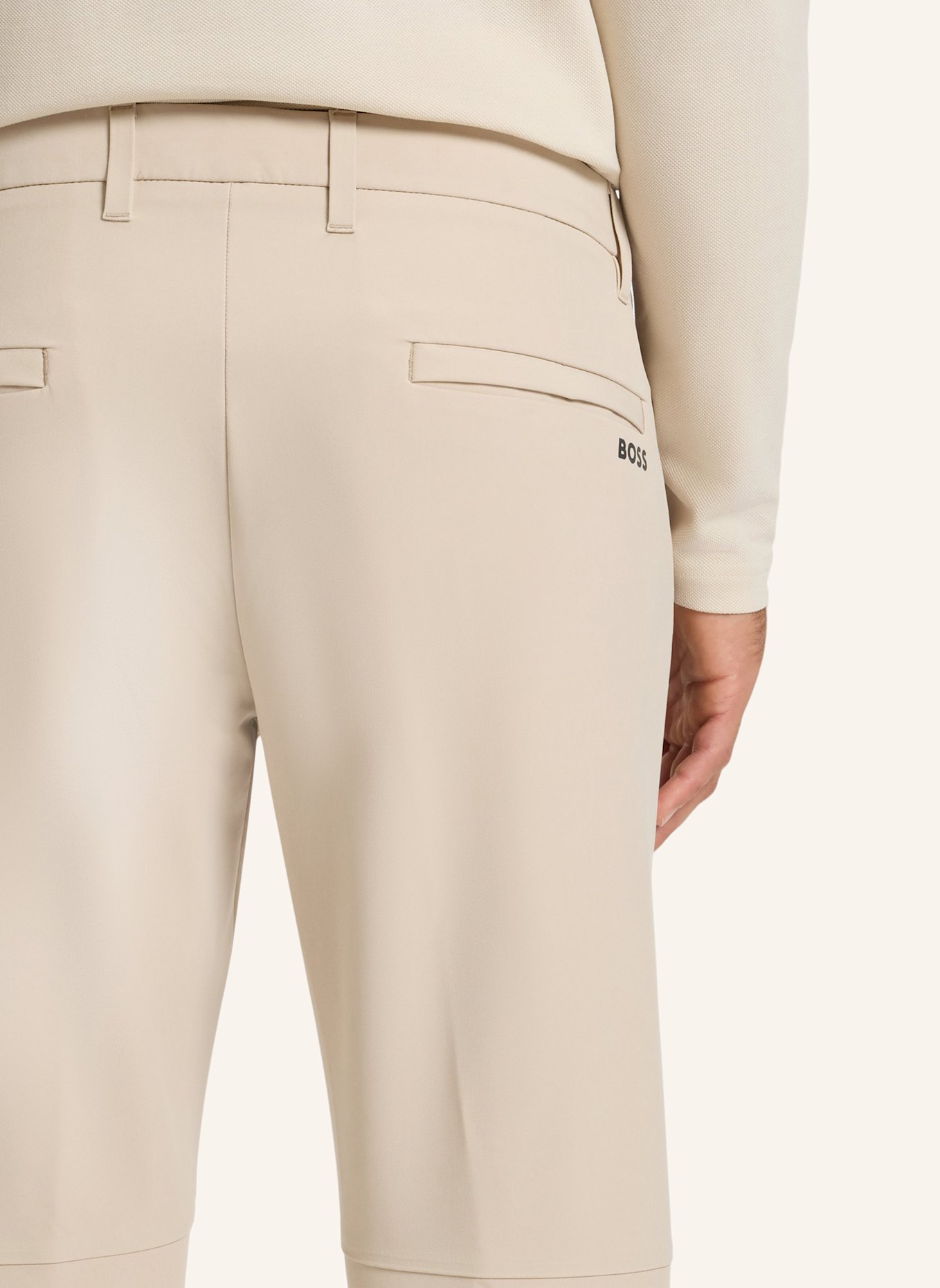 BOSS Casual Hose T_COMMUTER-SLIM Slim Fit: BEIGE
