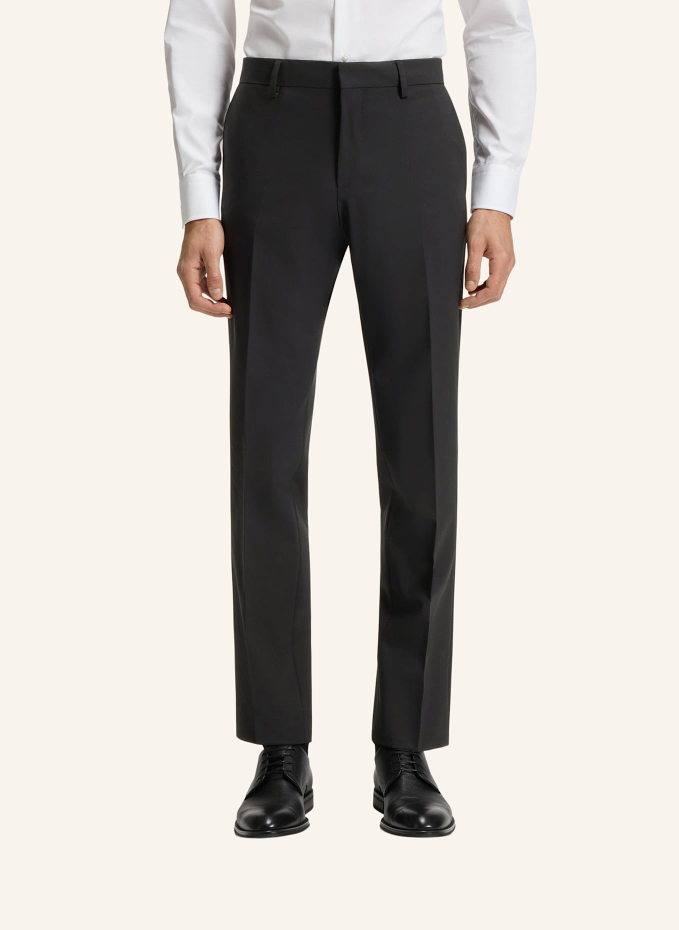 BOSS Business Anzug H-HUGE-2PCS-224 Slim Fit: SCHWARZ