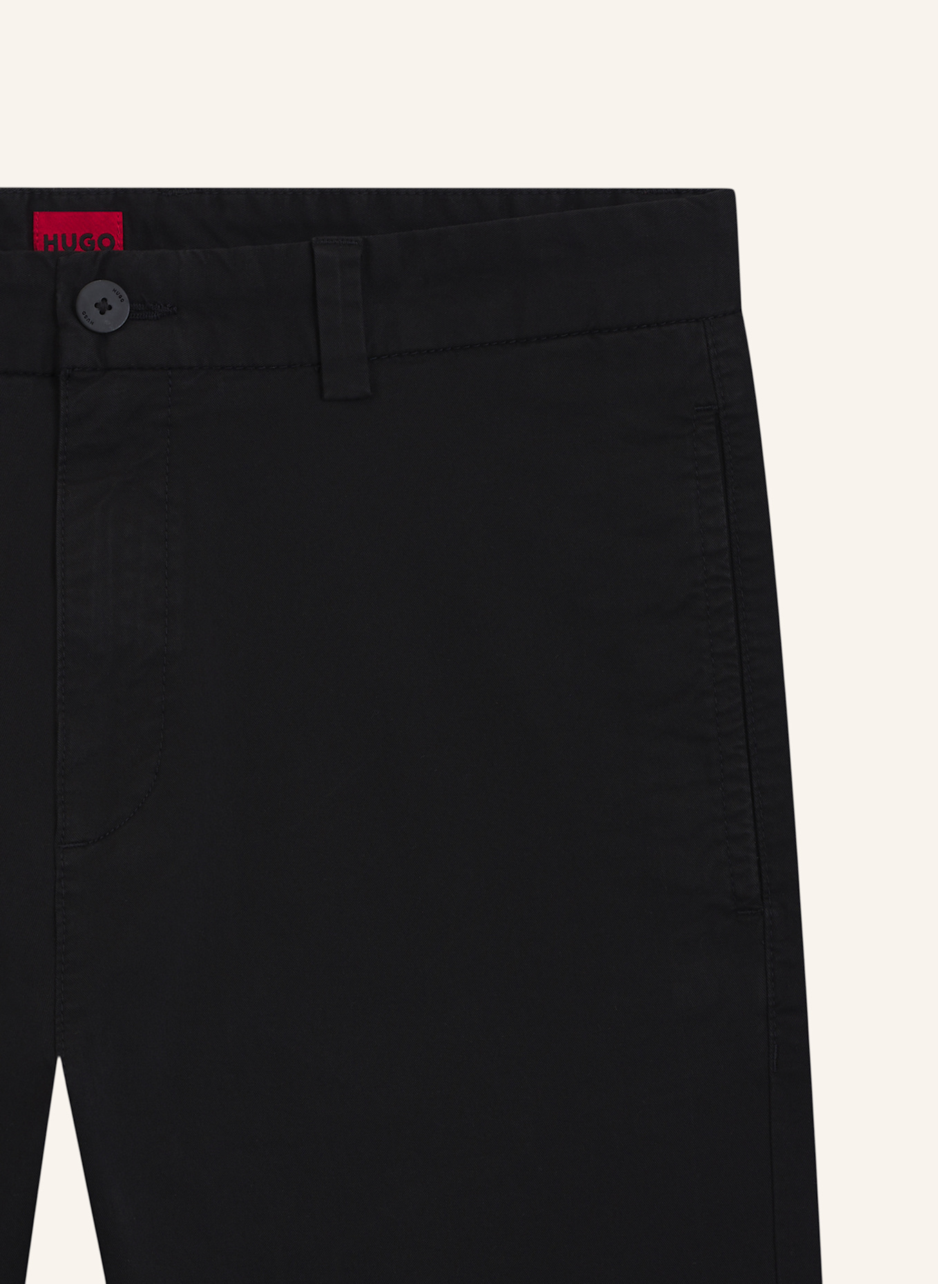 HUGO Casual Hose DAVID251D Slim Fit: SCHWARZ