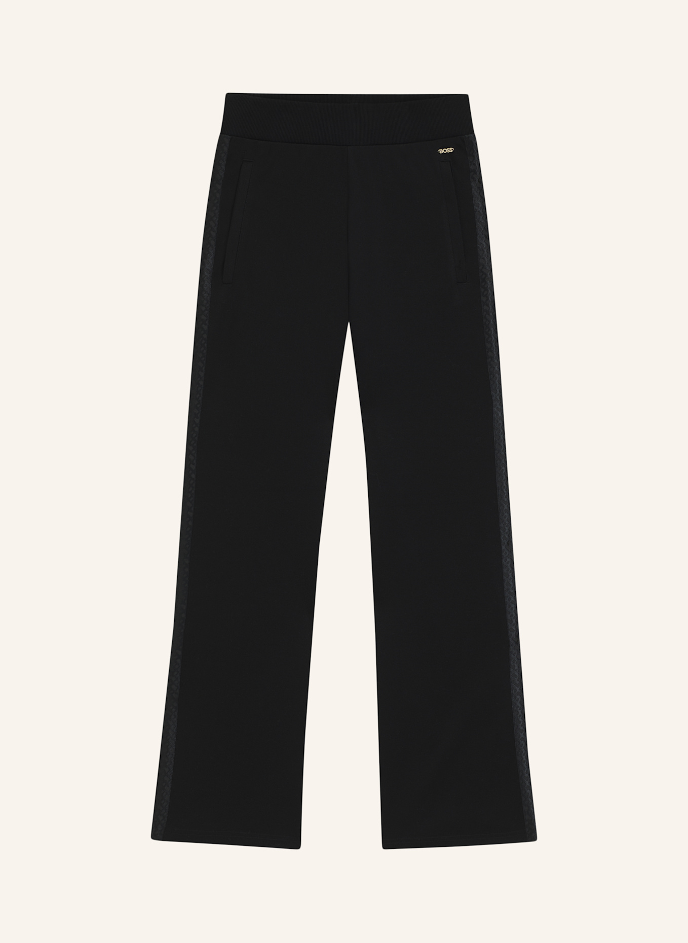 BOSS Loungewear Unterteil B TEXTURE_PANTS: SCHWARZ