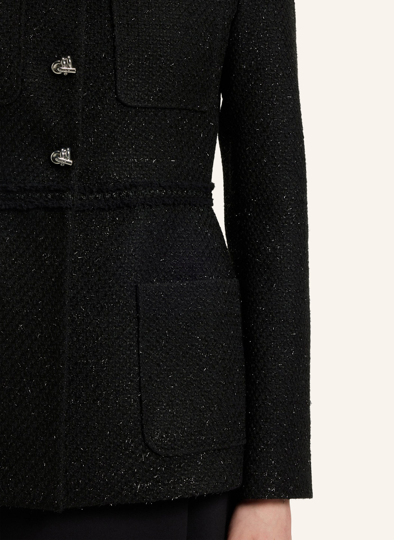 HUGO Blazer AFRANZI Regular Fit: SCHWARZ