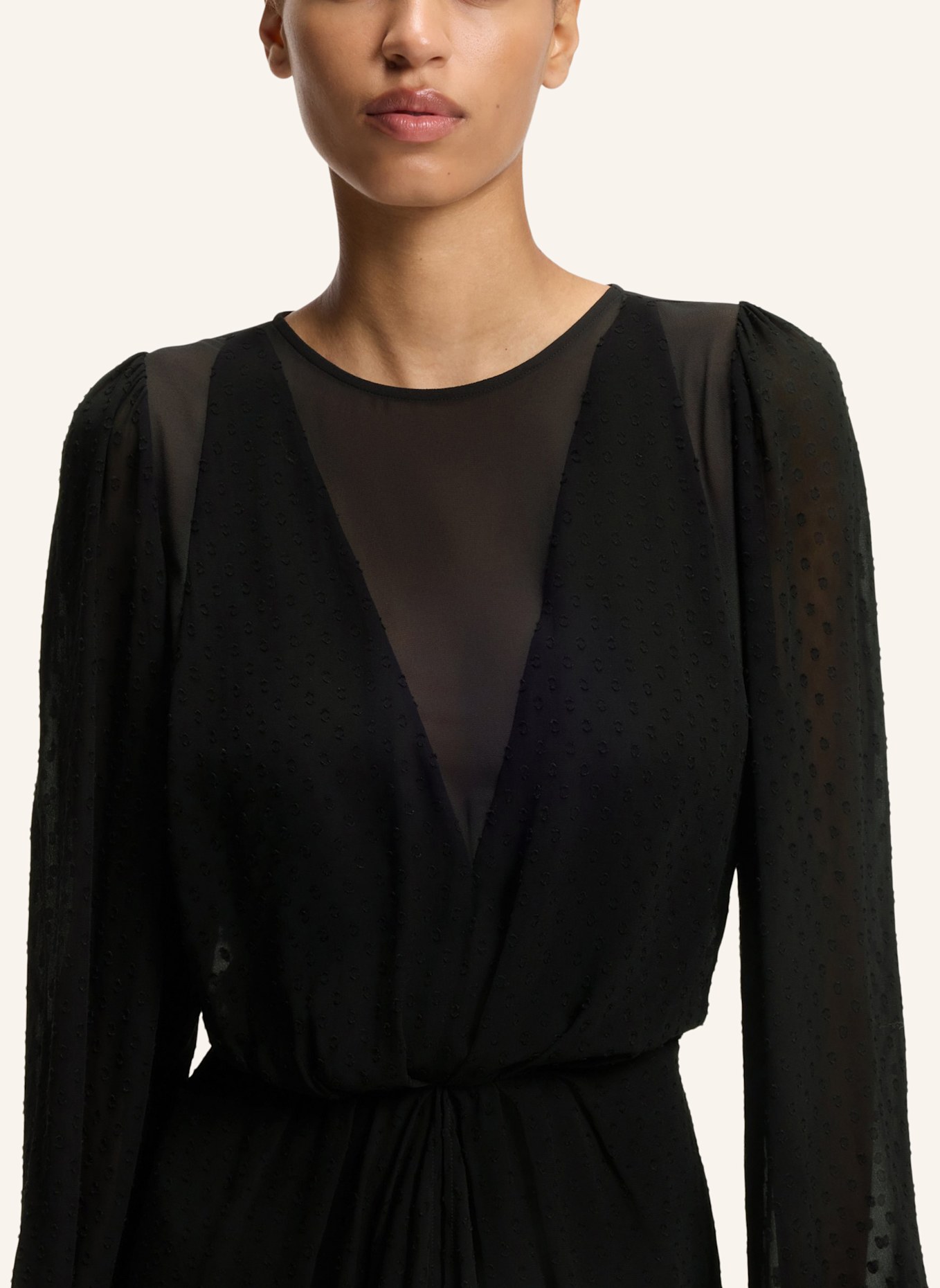 BOSS Kleid C_DEMA Slim Fit: SCHWARZ