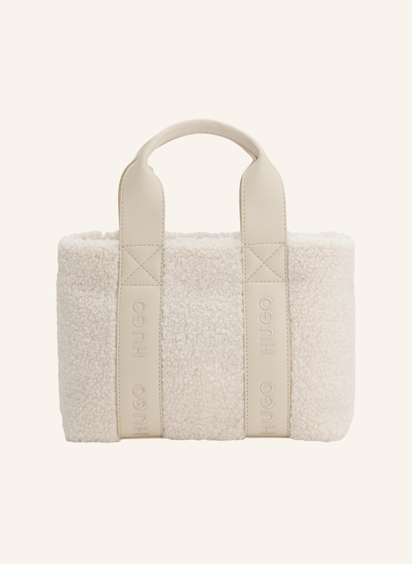 HUGO Tragetasche BECKY SH_TOTE MINI: WEISS