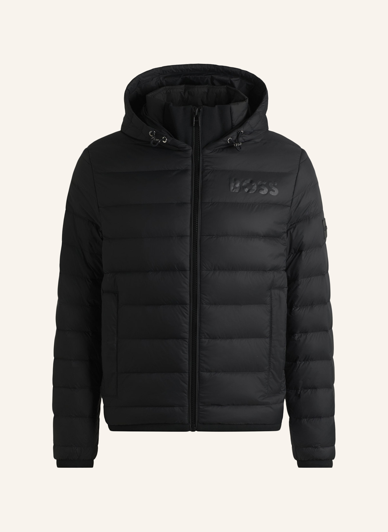 BOSS Casual Jacke DAWOOD1_IN Regular Fit: SCHWARZ