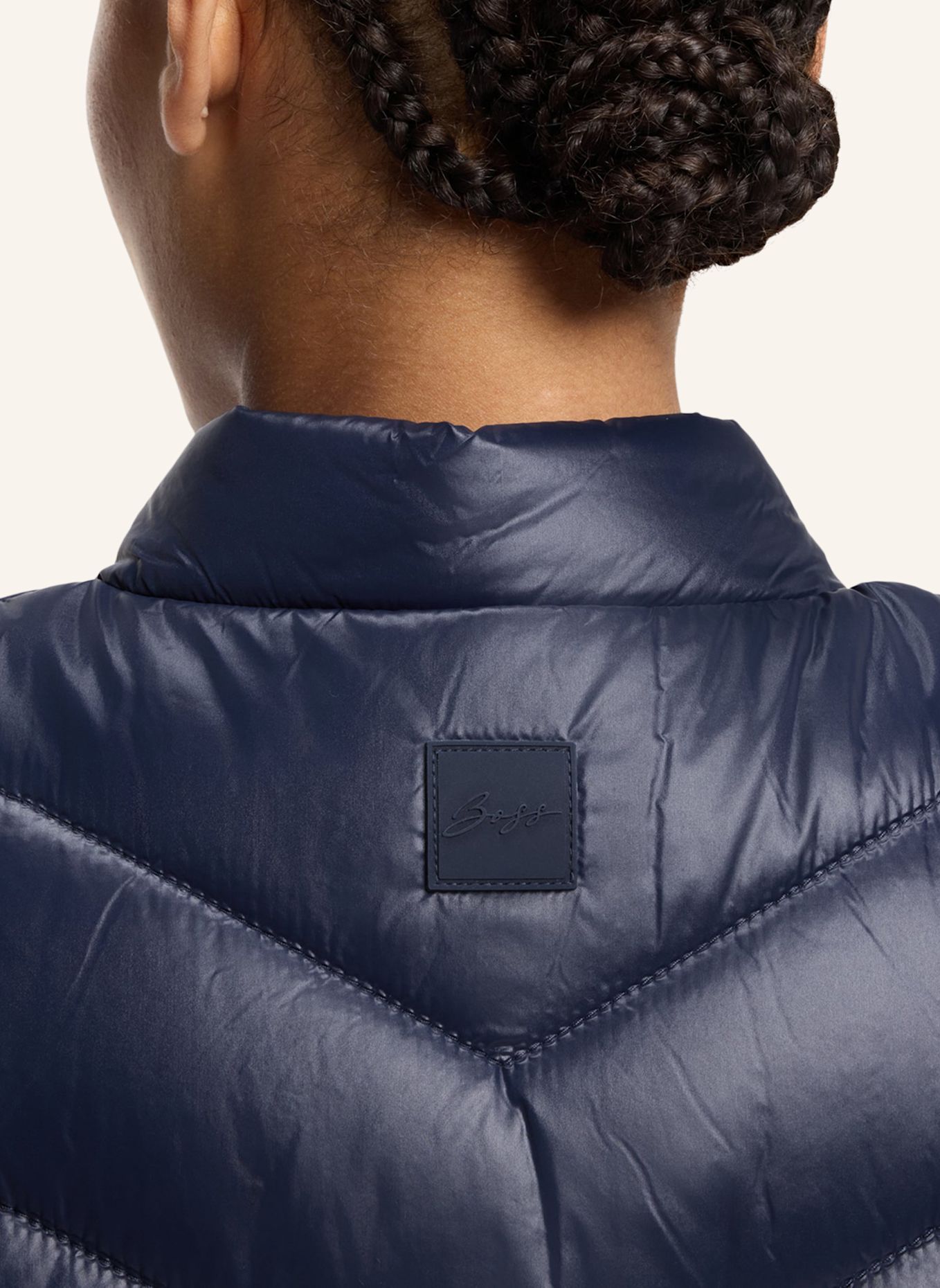 BOSS Casual Jacke C_PALATTINI Regular Fit: DUNKELBLAU