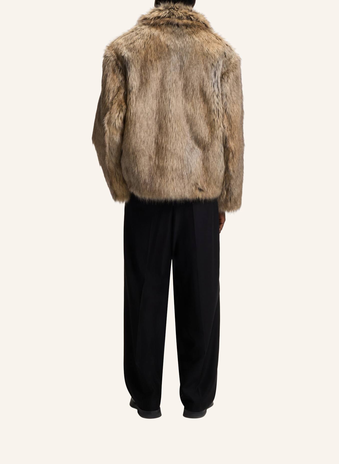 HUGO Casual Jacke BRYAN2541 Relaxed Fit: HELLBRAUN