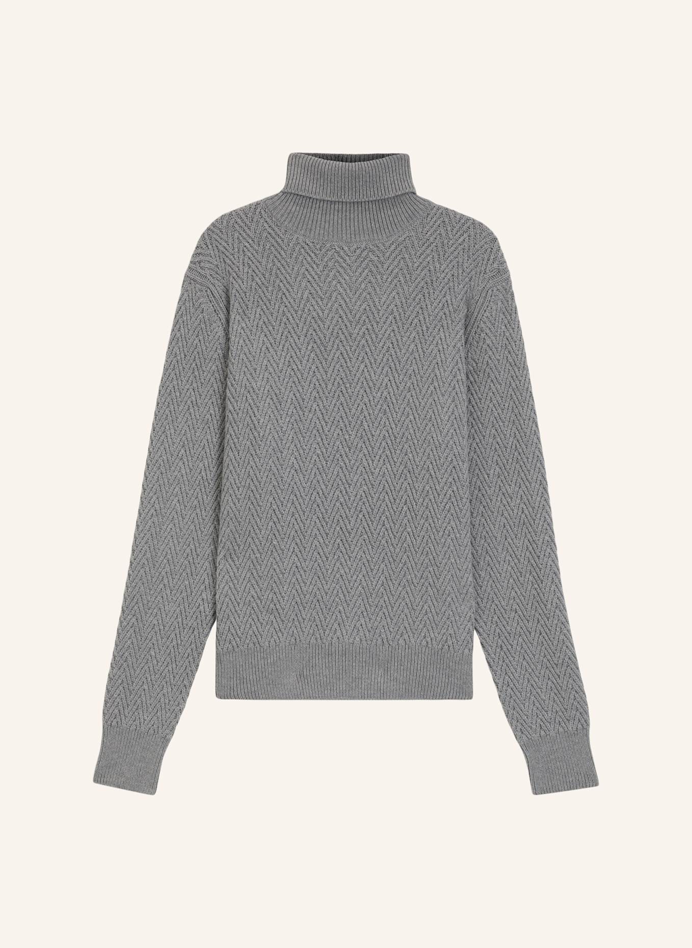 BOSS Pullover H-HATILO Regular Fit: SILBER
