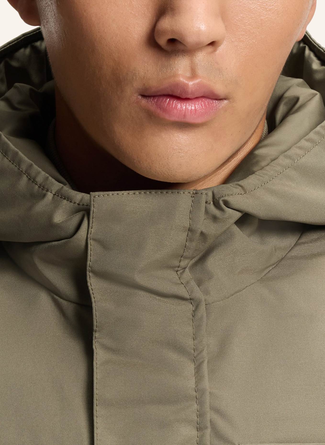 BOSS Casual Jacke P-HICONO Regular Fit: BRAUN