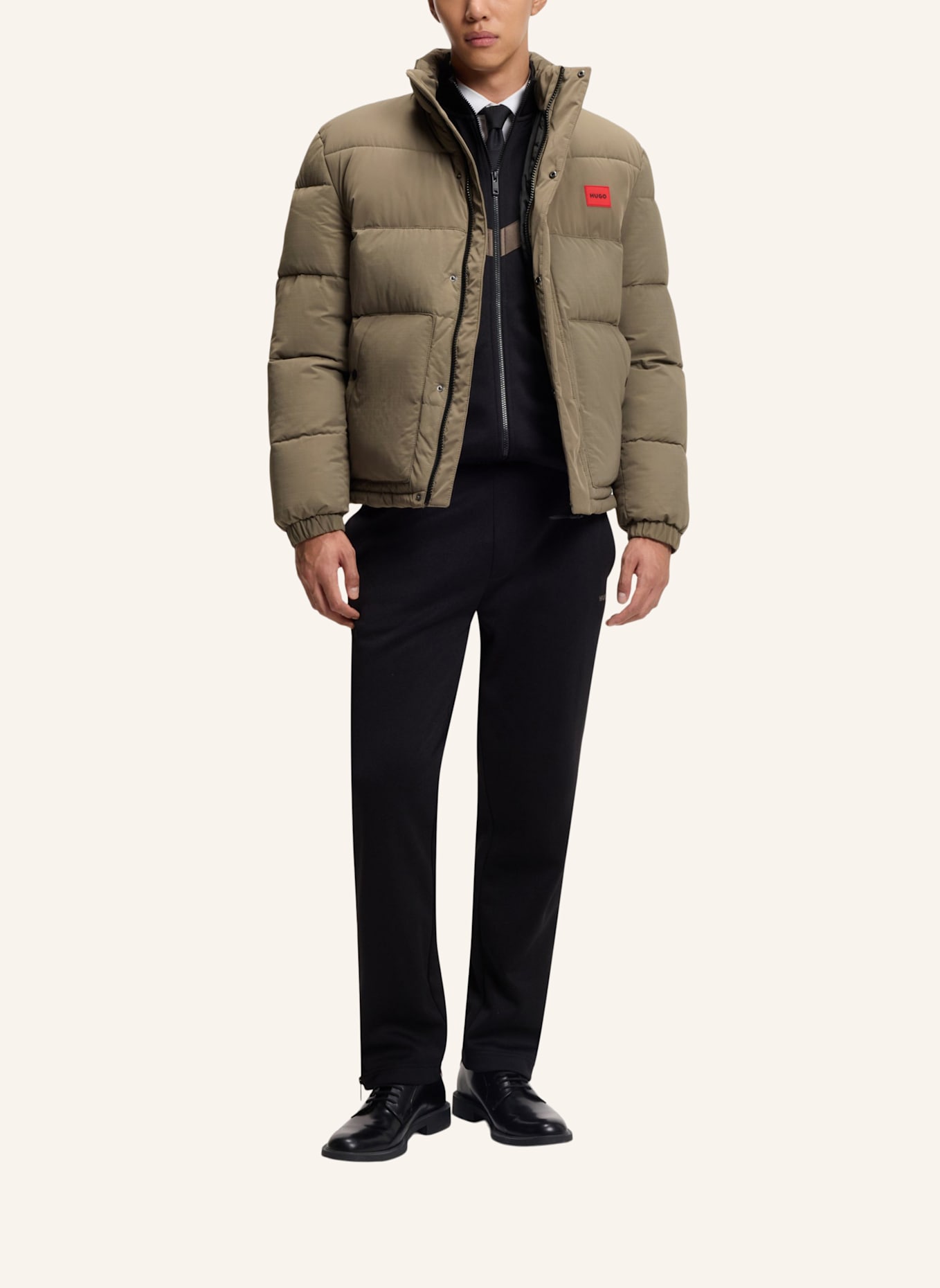 HUGO Casual Jacke BALTO2541 Regular Fit: GRAU