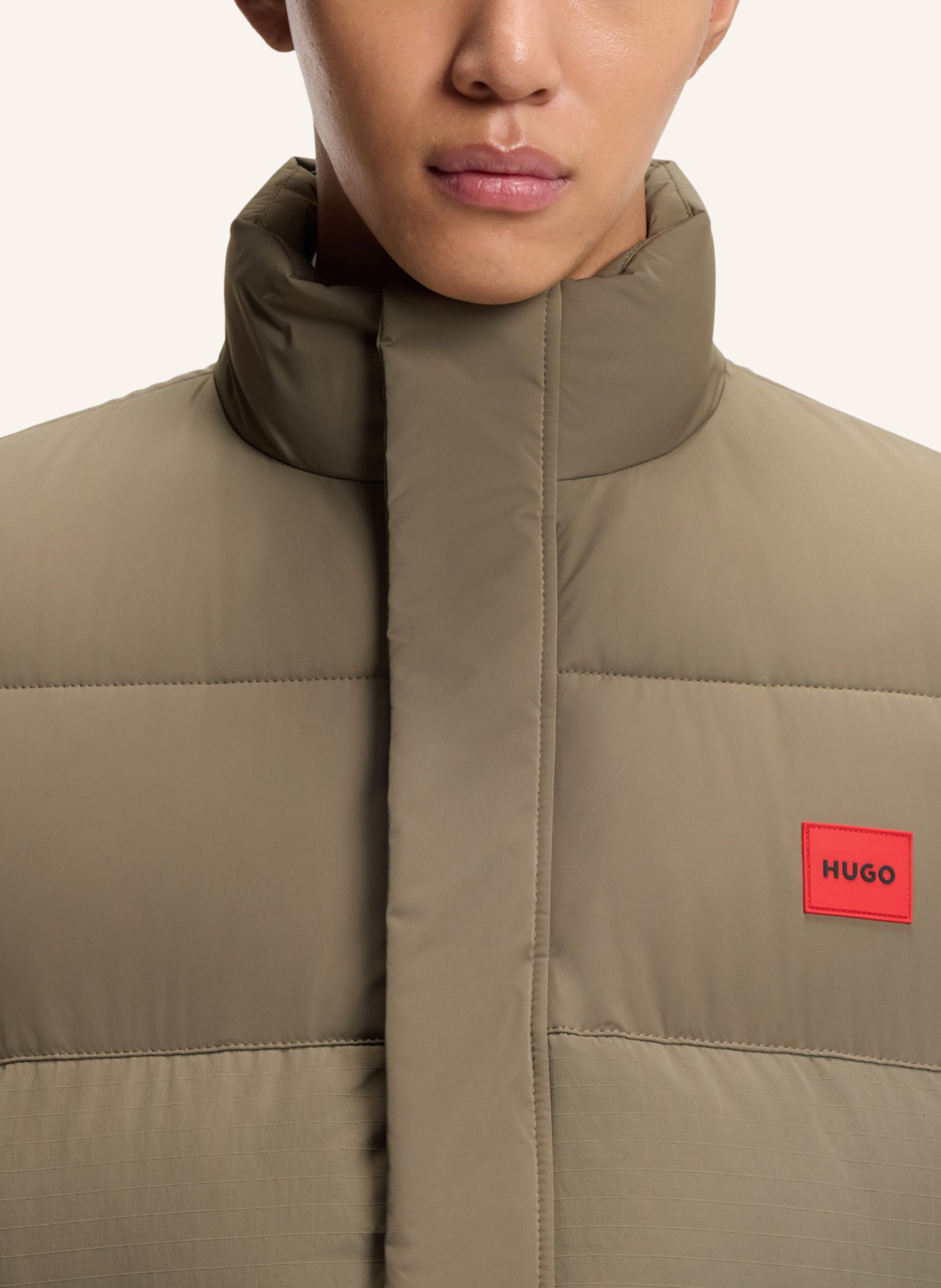 HUGO Casual Jacke BALTO2541 Regular Fit: GRAU