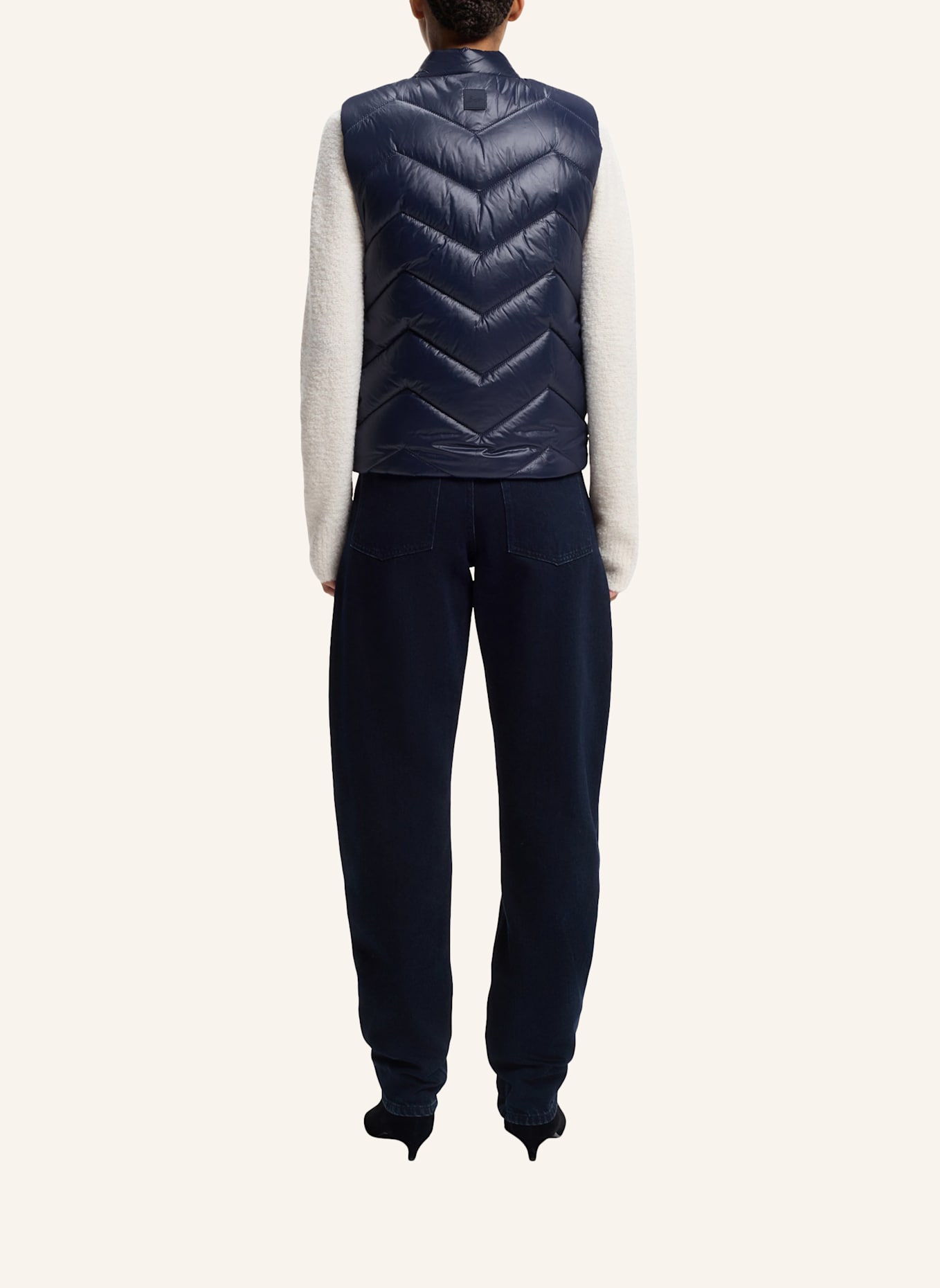 BOSS Casual Jacke C_PALATTINI Regular Fit: DUNKELBLAU