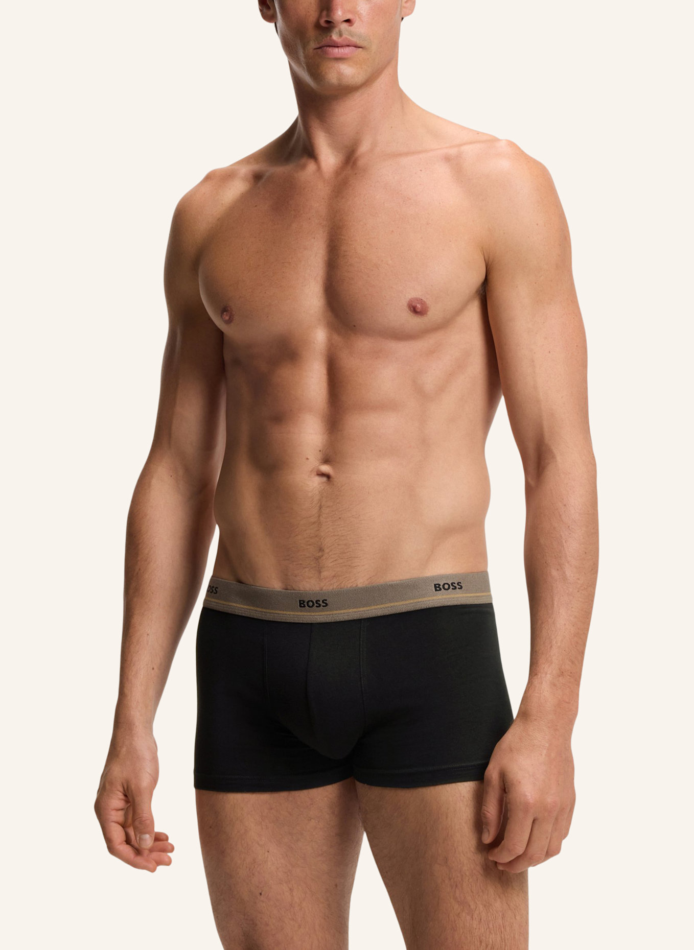 BOSS Boxershort TRUNK 5P ESSENTIAL: SCHWARZ