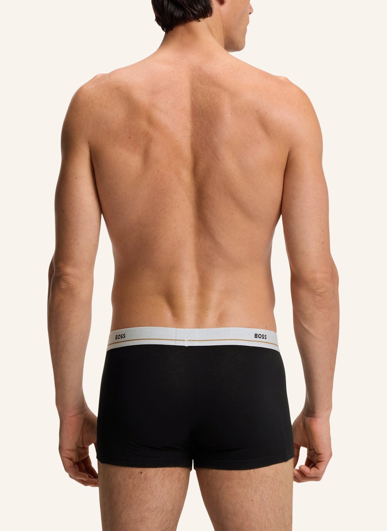 BOSS Boxershort TRUNK 5P ESSENTIAL: SCHWARZ