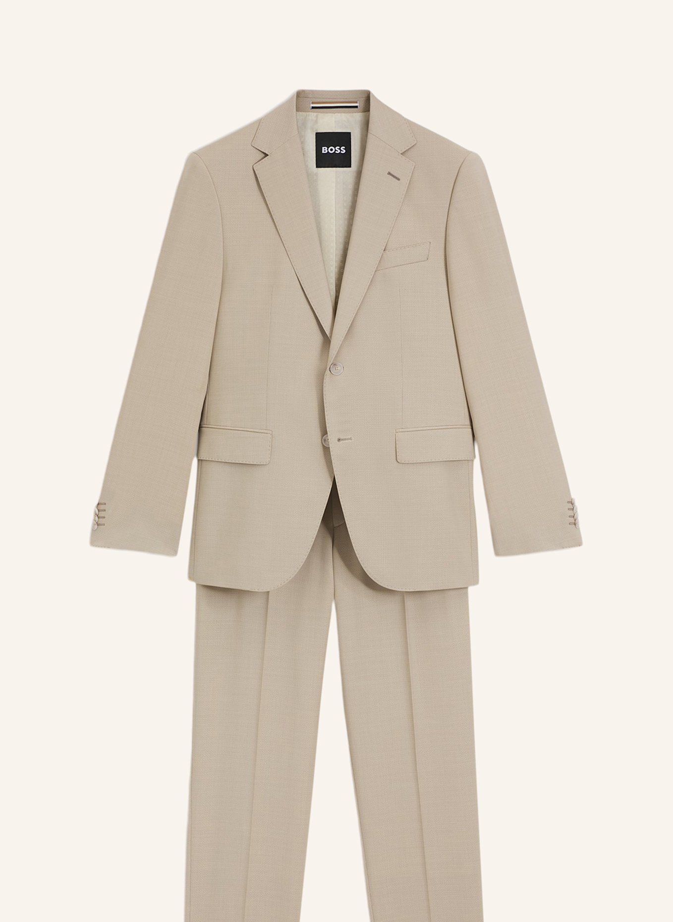 BOSS Business Anzug H-JECKSON-2PCS-253 Regular Fit: WEISS