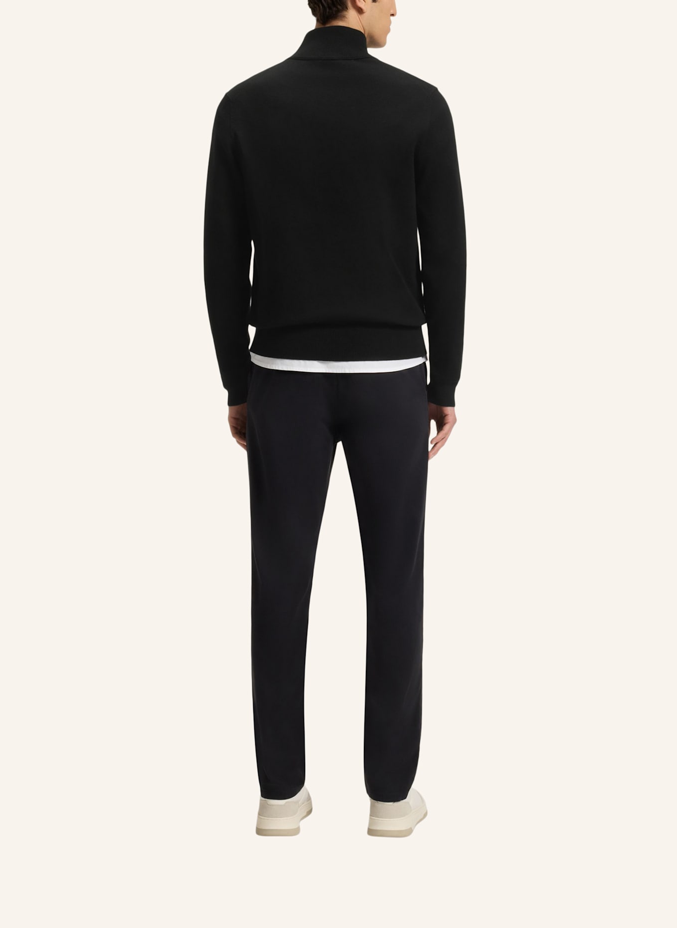 BOSS Casual Jacke KANOZIP_S Regular Fit: SCHWARZ