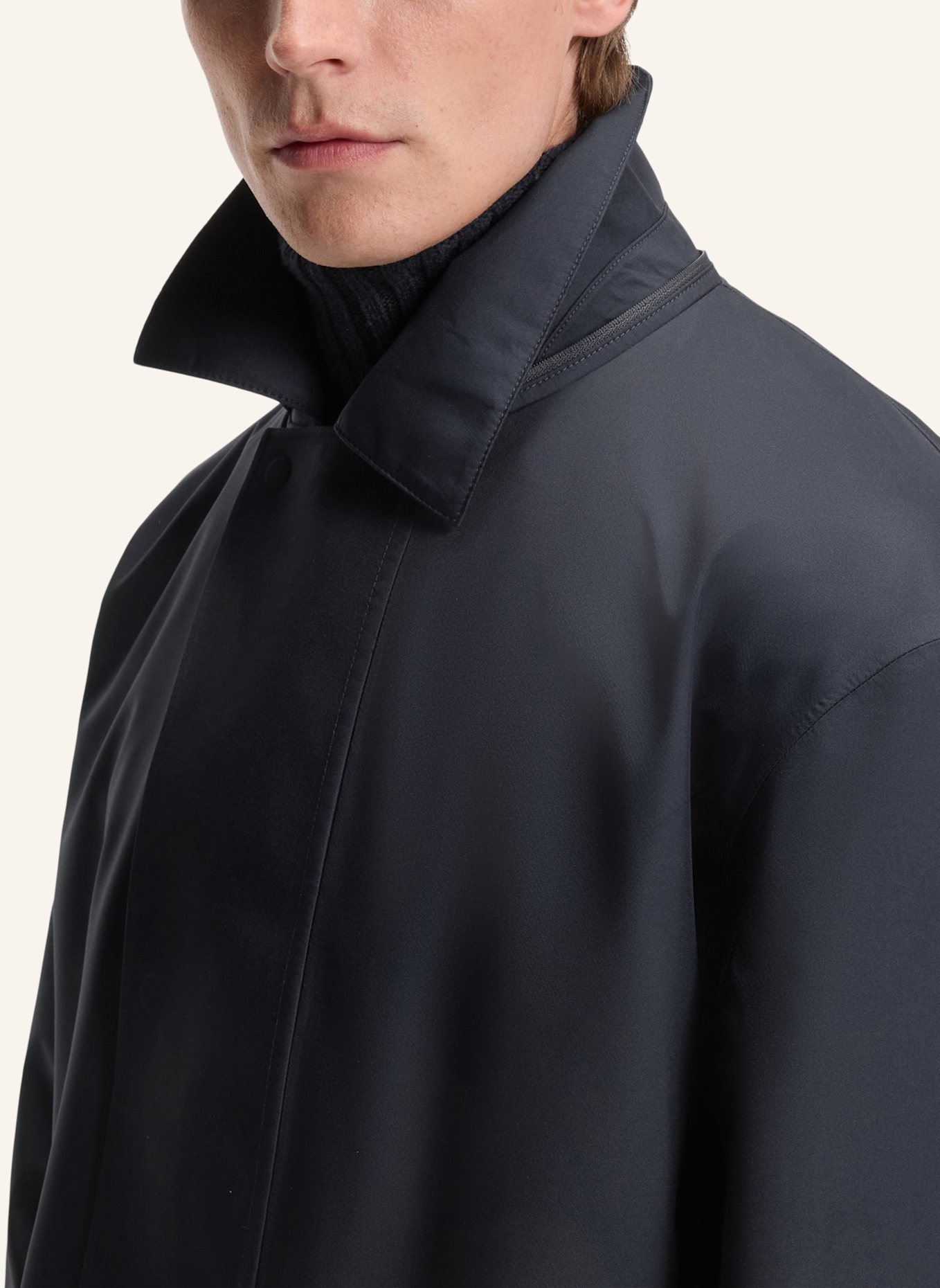 BOSS Casual Jacke CANTEO_DB: DUNKELBLAU