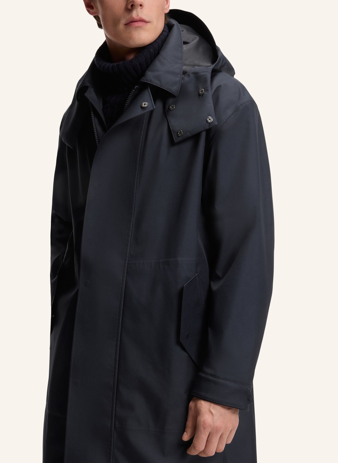 BOSS Casual Jacke CANTEO_DB: DUNKELBLAU