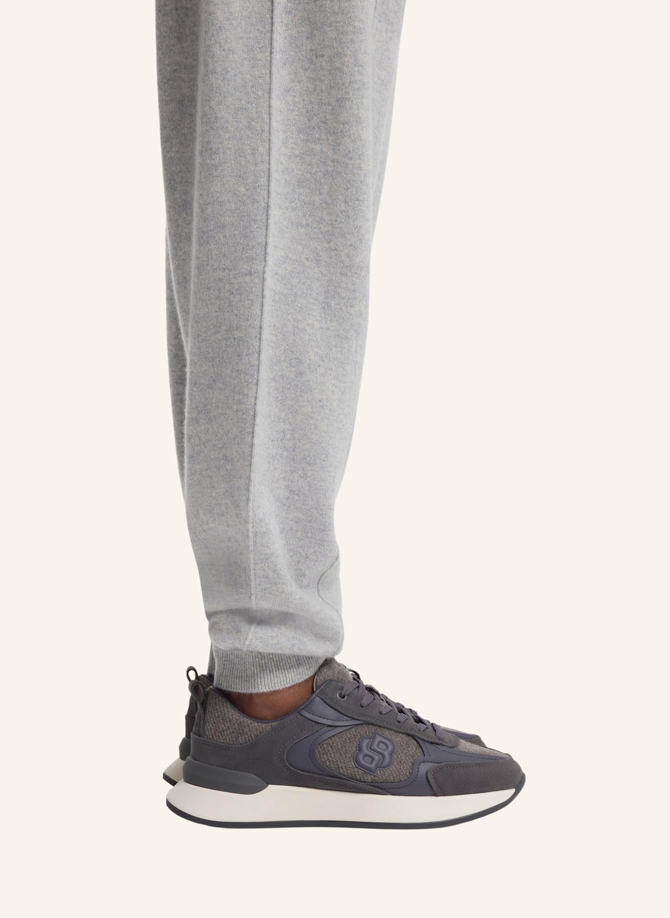 BOSS Turnschuh B ICON_RUNN_WLSD: DUNKELGRAU