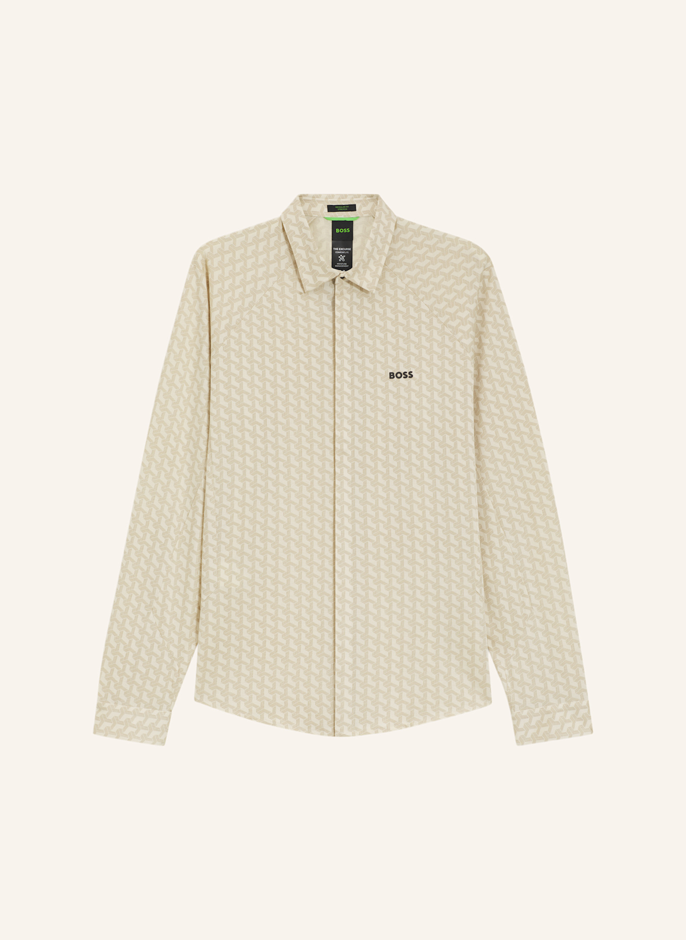 BOSS Casual Hemd B_EXCURSE_L Regular Fit: WEISS