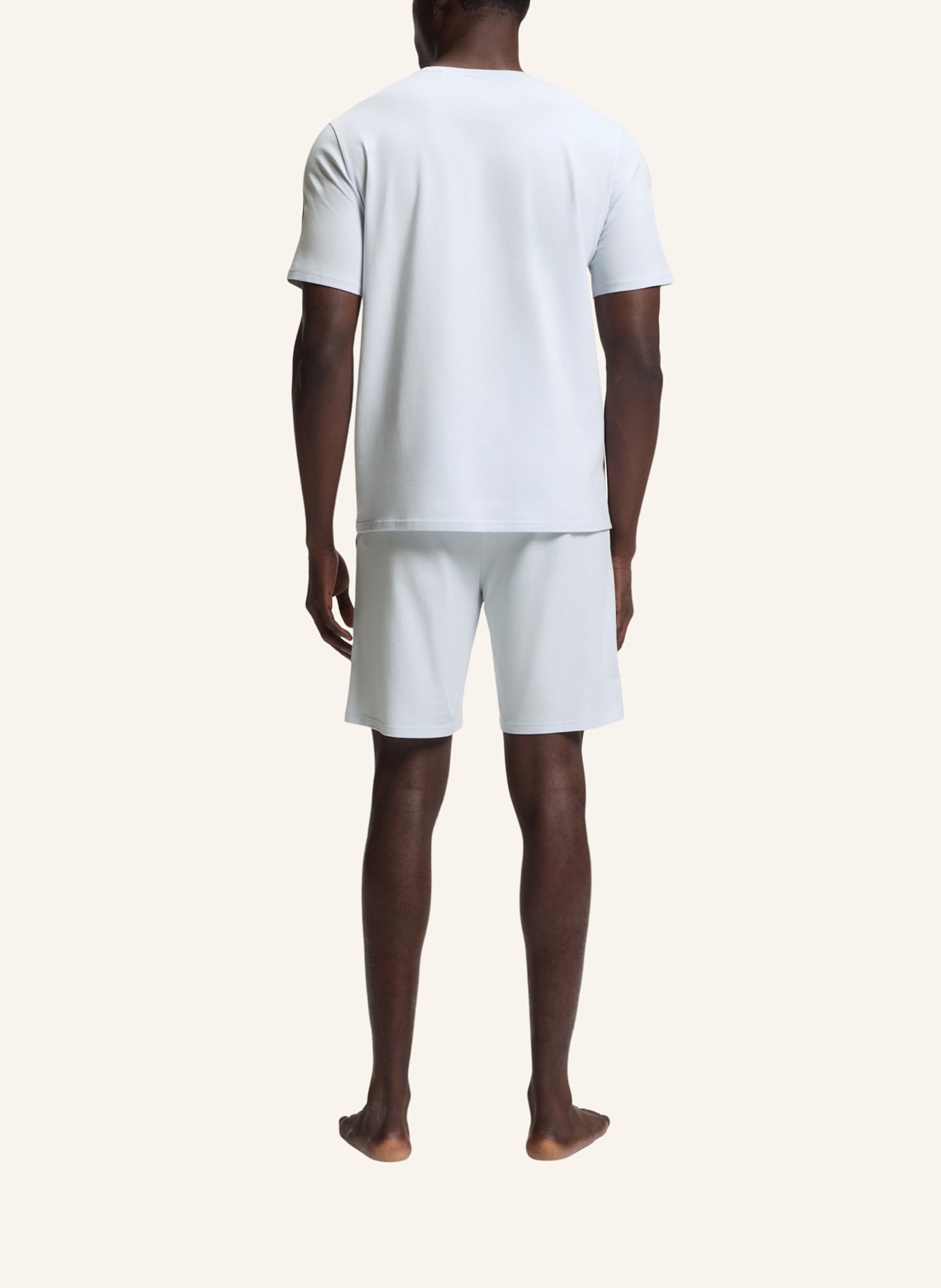 BOSS Pyjama-Oberteil UNIQUE T-SHIRT Regular Fit: LILA