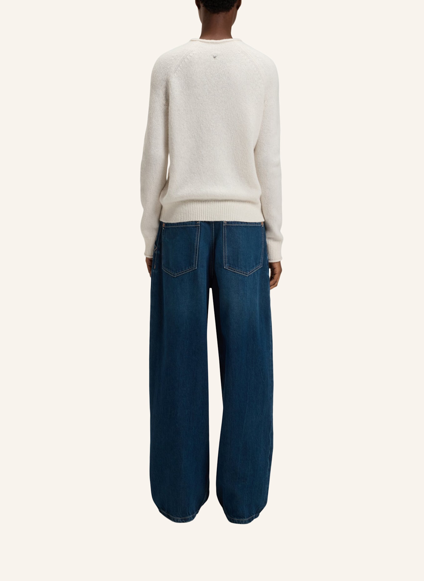 BOSS Pullover C_FESPERANASY: WEISS