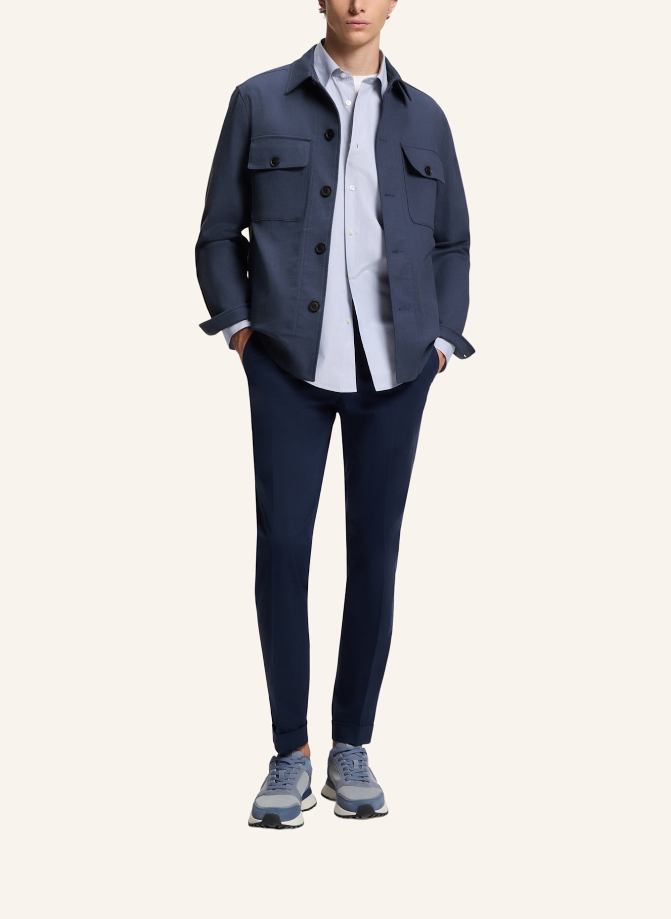 BOSS Blazer C-CARPER-OS-253F Relaxed Fit: BLAU