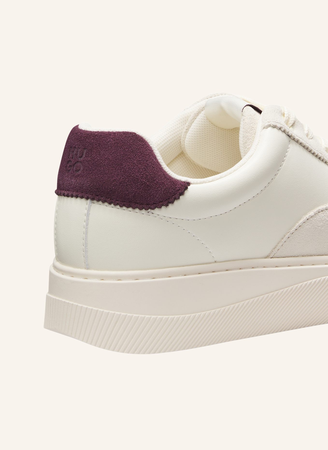 HUGO Turnschuh LYZZ_TENN_BPSD: HELLGRAU