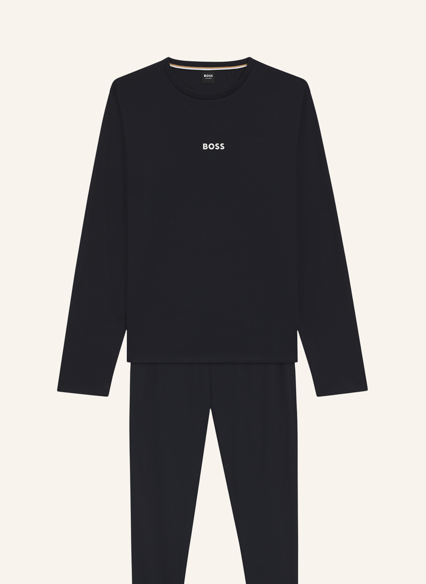 BOSS Schlafanzug XMAS: DUNKELBLAU