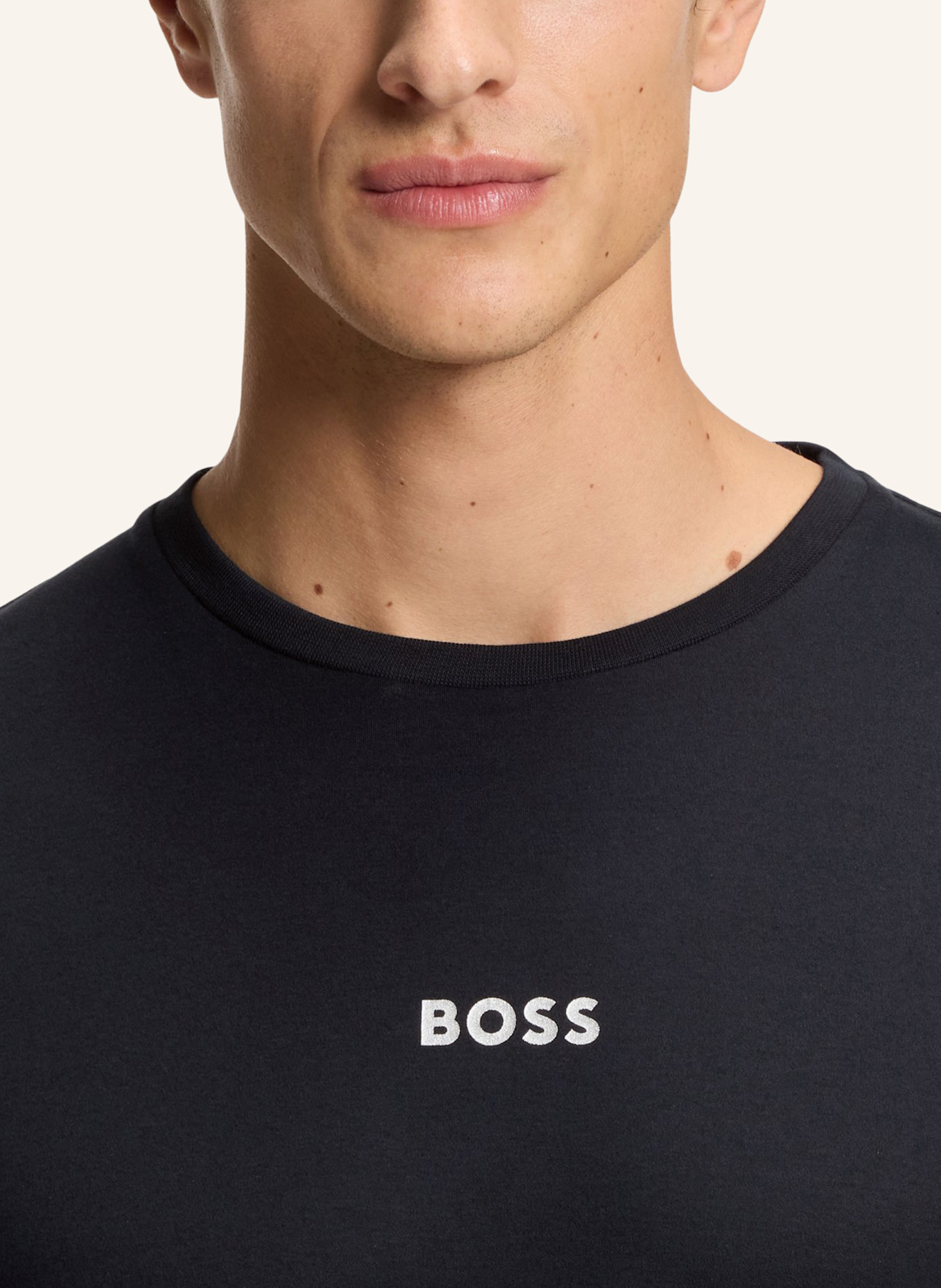 BOSS Schlafanzug XMAS: DUNKELBLAU