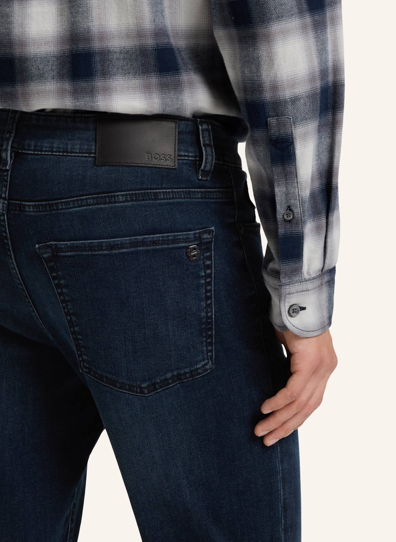 BOSS Jeans ONYX BO Tapered Fit: DUNKELBLAU