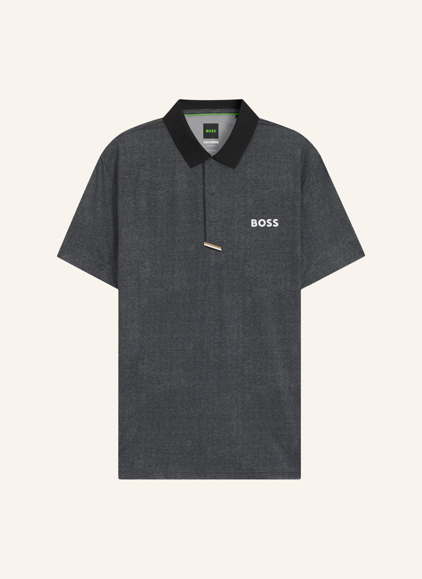 BOSS Poloshirt PL_PADDYTECH GOC Regular Fit: SCHWARZ