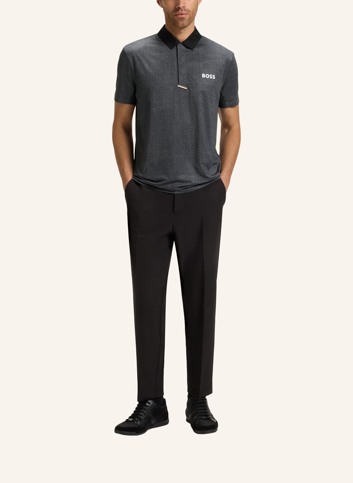 BOSS Poloshirt PL_PADDYTECH GOC Regular Fit: SCHWARZ