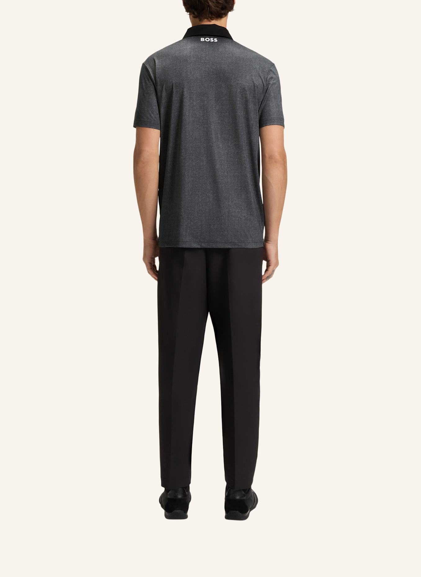 BOSS Poloshirt PL_PADDYTECH GOC Regular Fit: SCHWARZ