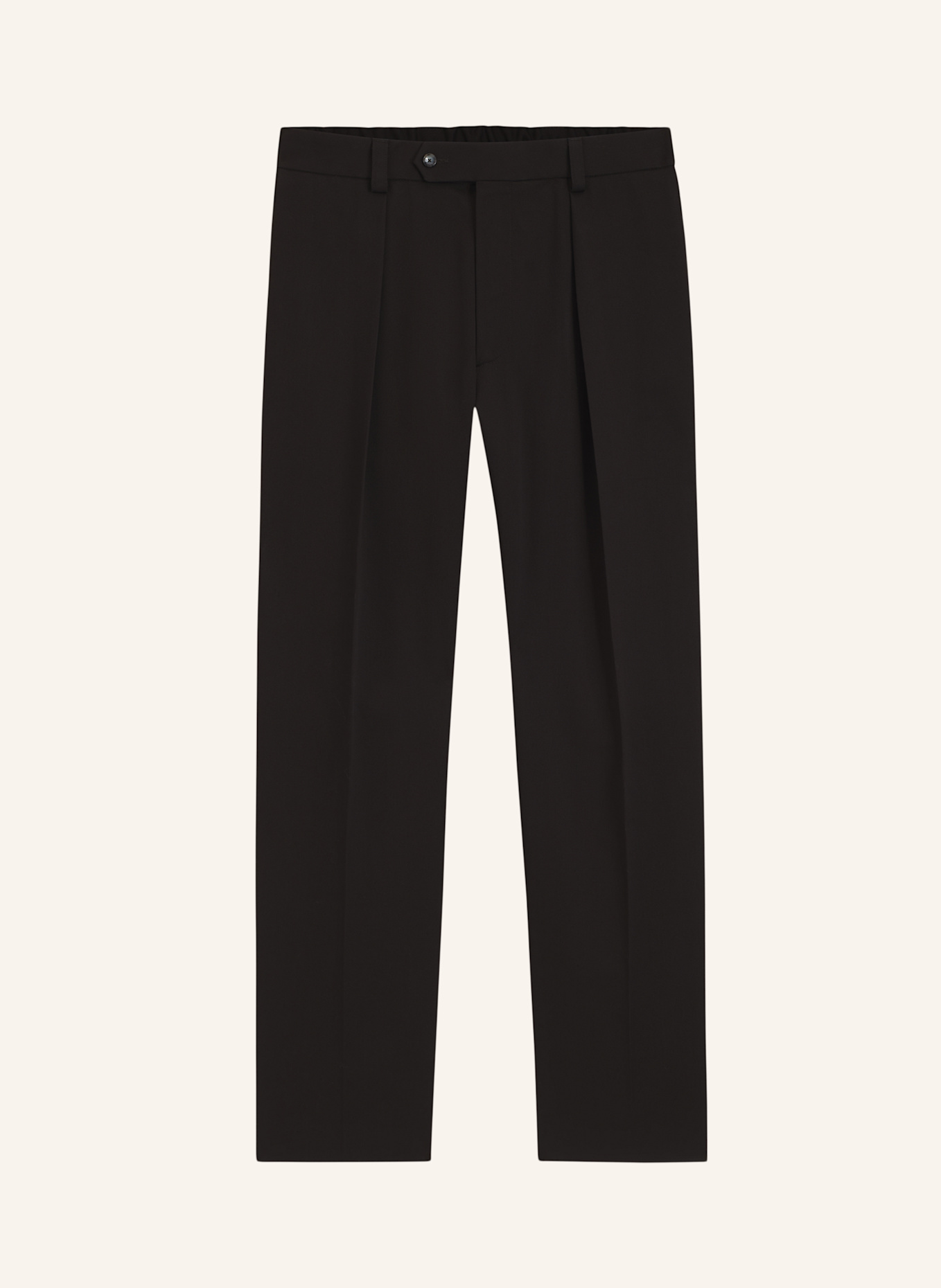 BOSS Business Hose TROUSERS-252_DB Relaxed Fit: BRAUN