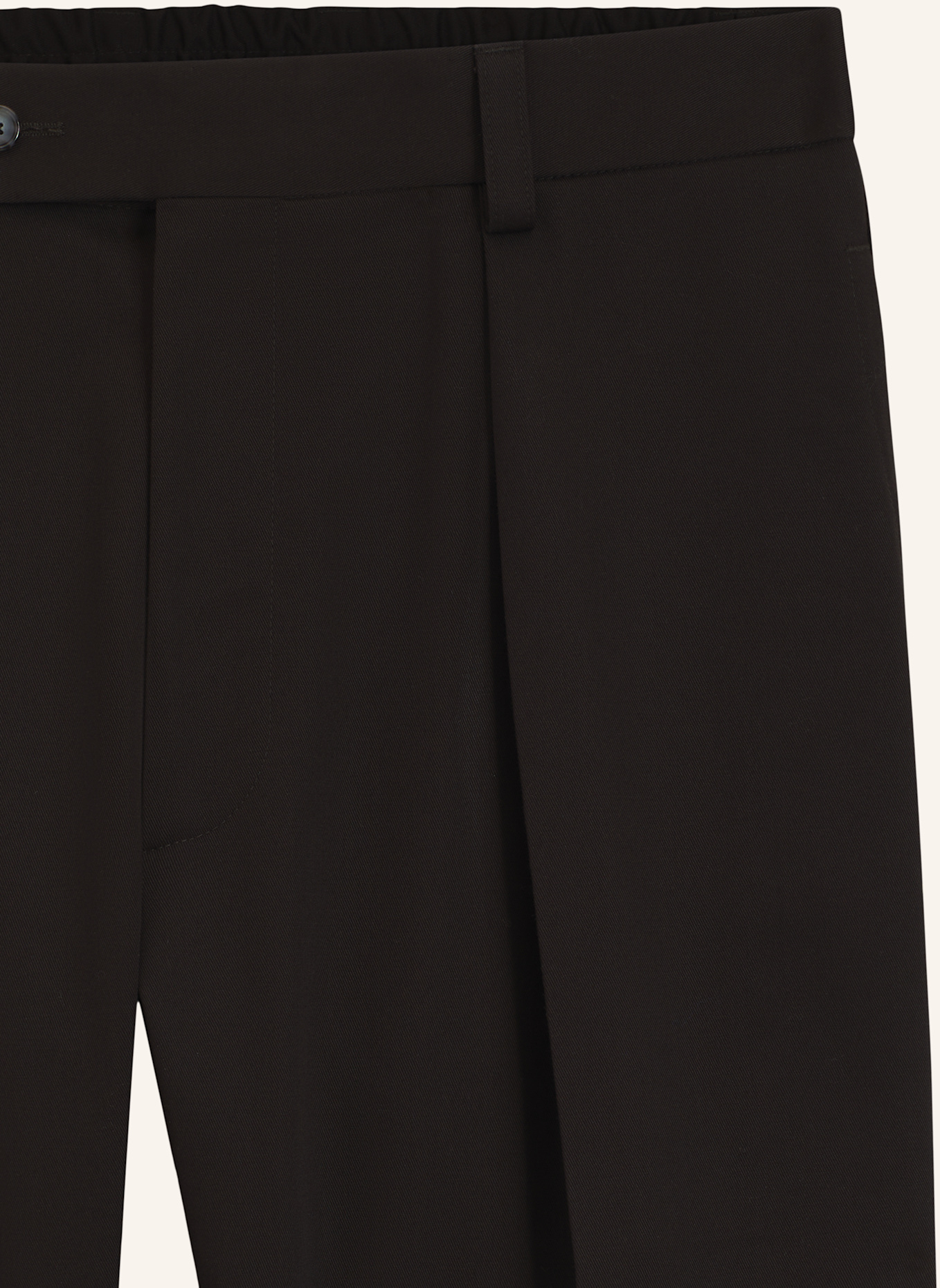 BOSS Business Hose TROUSERS-252_DB Relaxed Fit: BRAUN