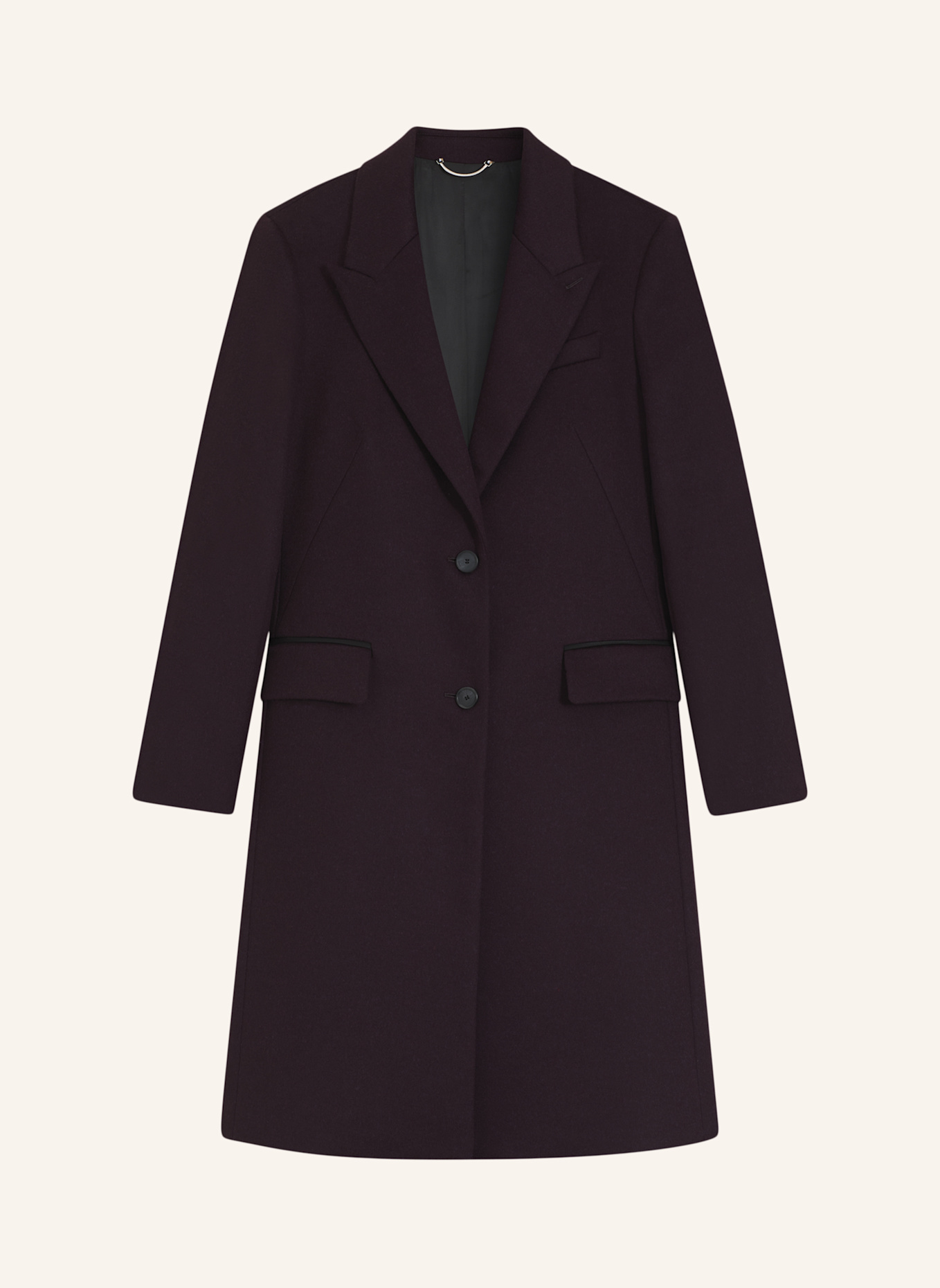 BOSS Mantel CLASSIN: DUNKELLILA