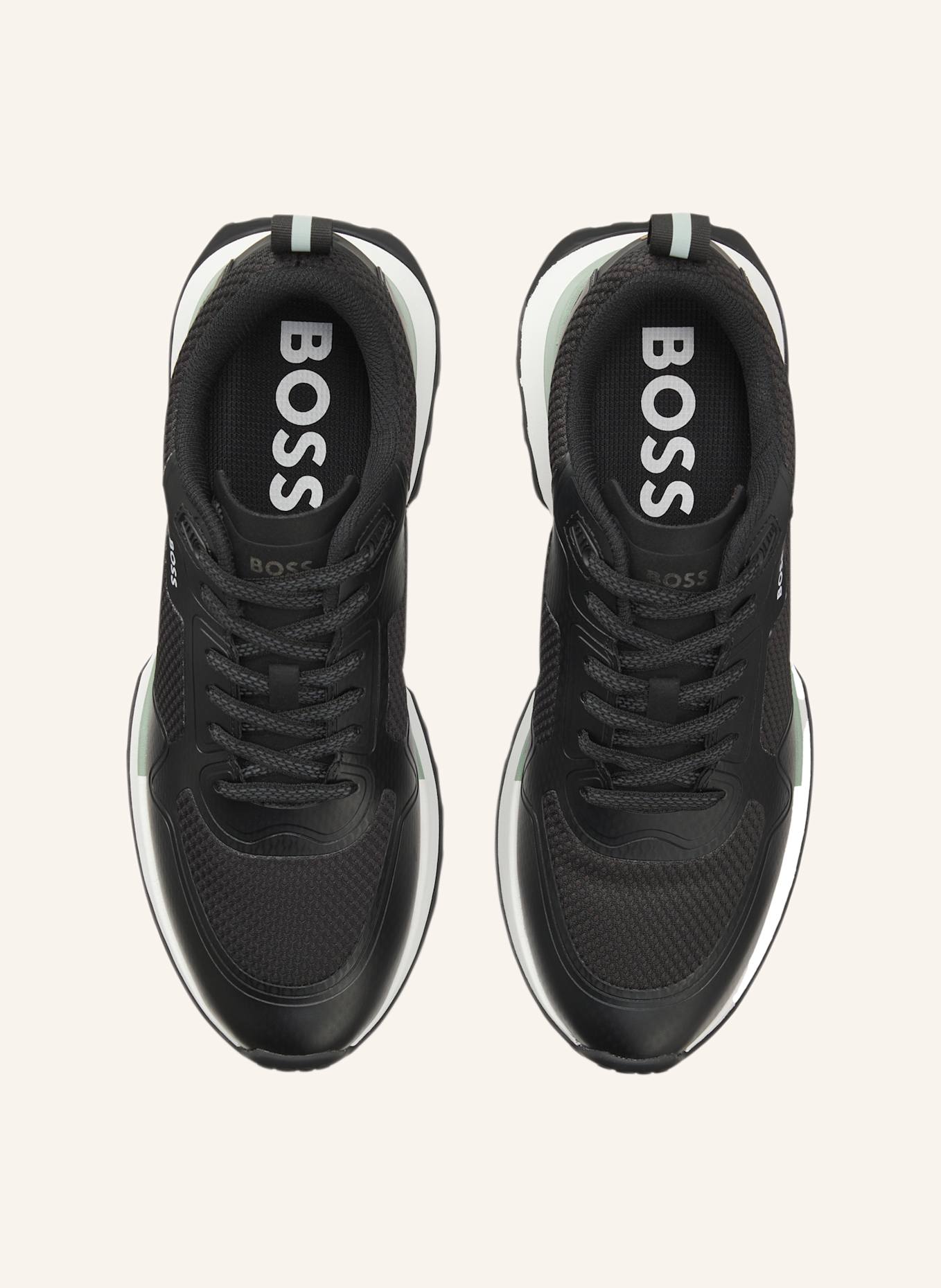 BOSS Sneaker JONAH_RUNN_METH: SCHWARZ