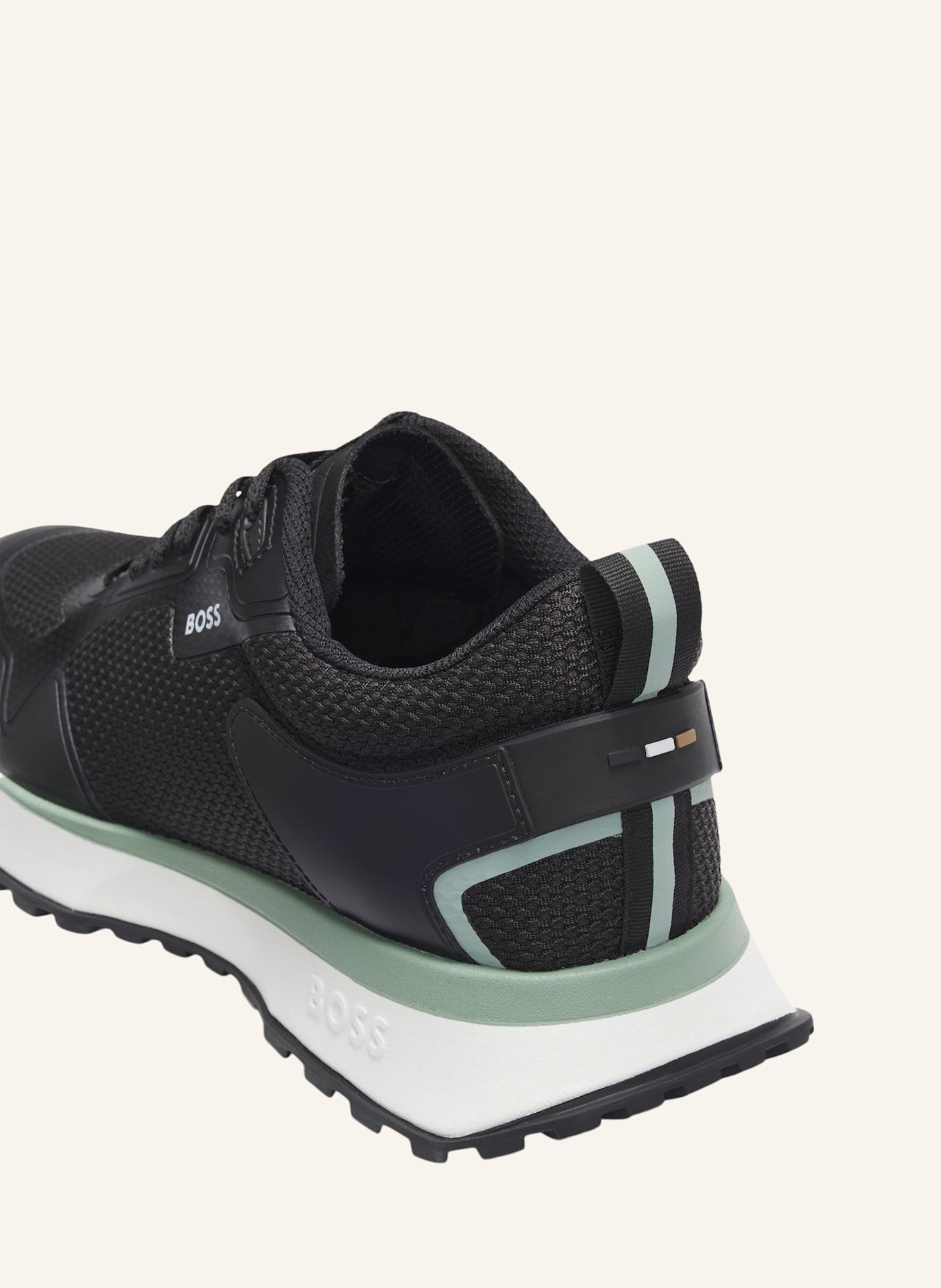 BOSS Sneaker JONAH_RUNN_METH: SCHWARZ