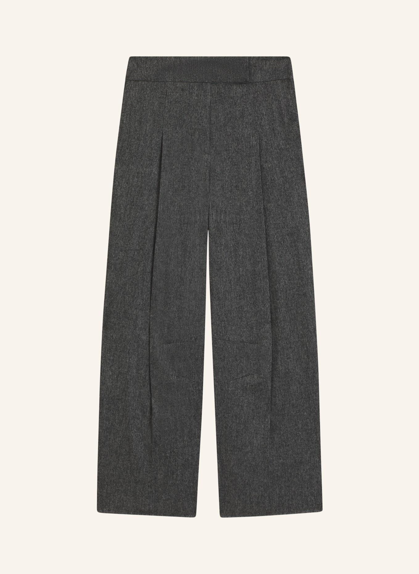 BOSS Business Hose TELDA Oversize Fit: DUNKELGRAU