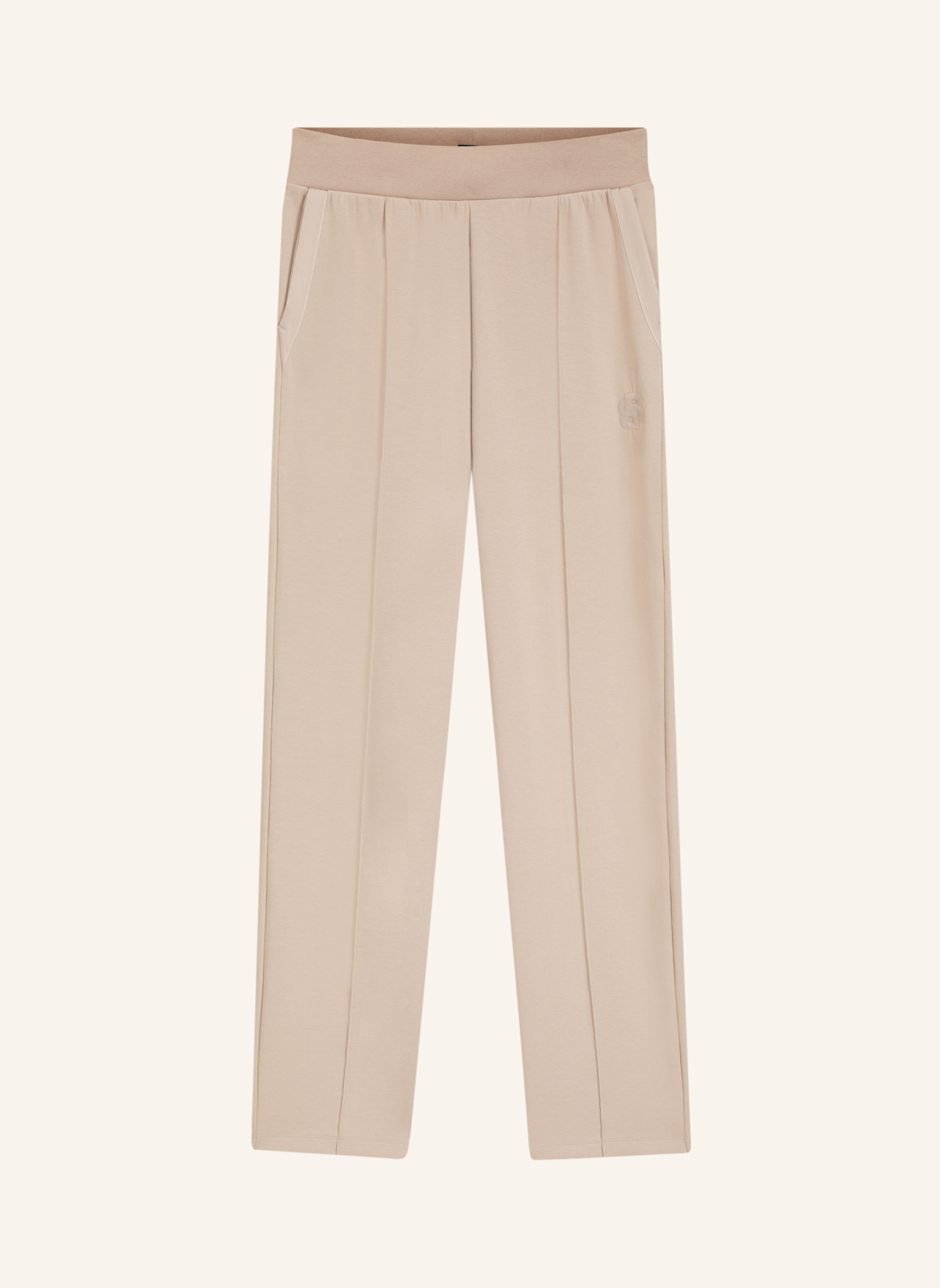 BOSS Loungewear Unterteil SHINY B_PANTS: BEIGE