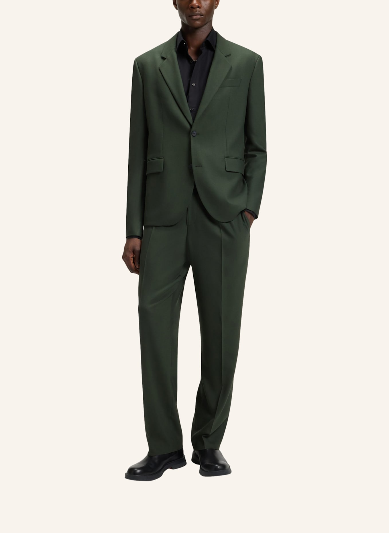 HUGO Business Hemd VALERIO: SCHWARZ