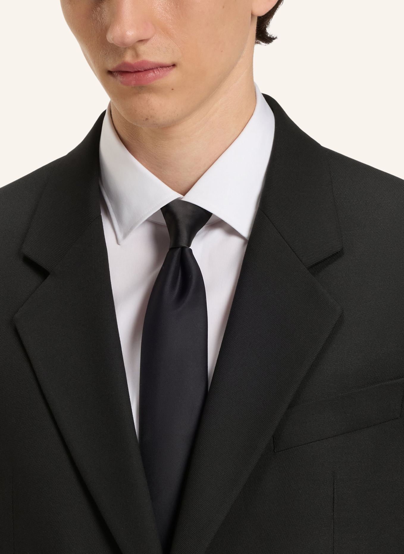 HUGO Business Anzug KARLO-FLIPS251X Modern Fit: SCHWARZ