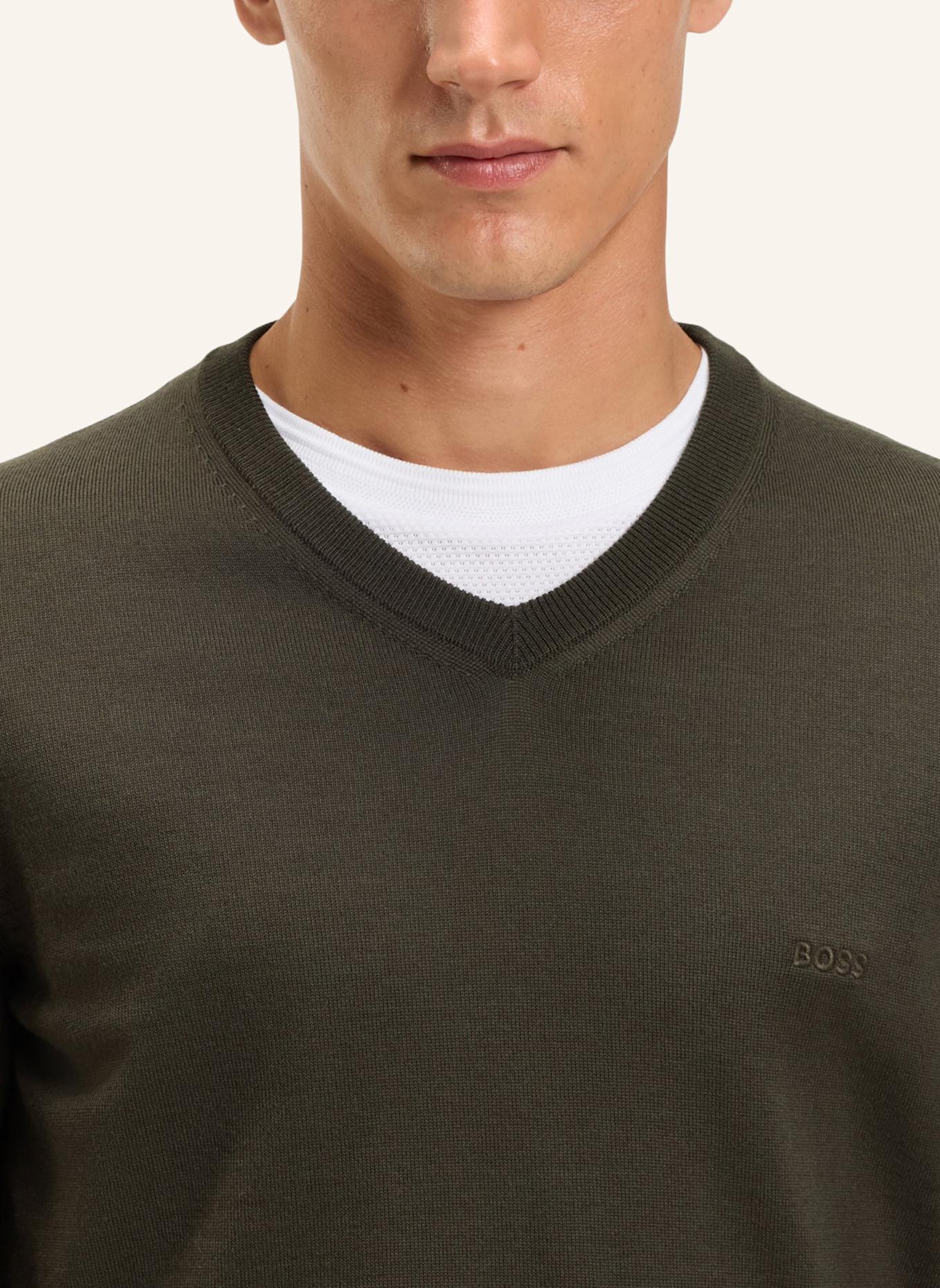 BOSS Pullover BARAM-L Regular Fit: HELLGRÜN