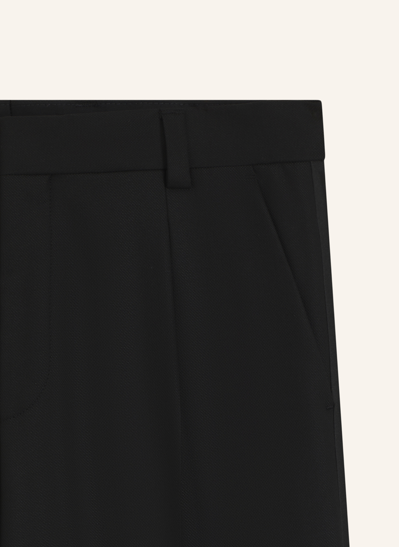 HUGO Business Hose TEAGAN254E1X Modern Fit: SCHWARZ