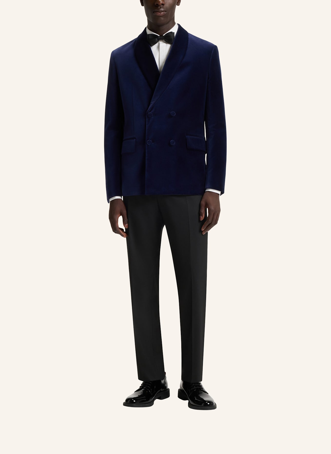 HUGO Business Hose TEAGAN254E1X Modern Fit: SCHWARZ