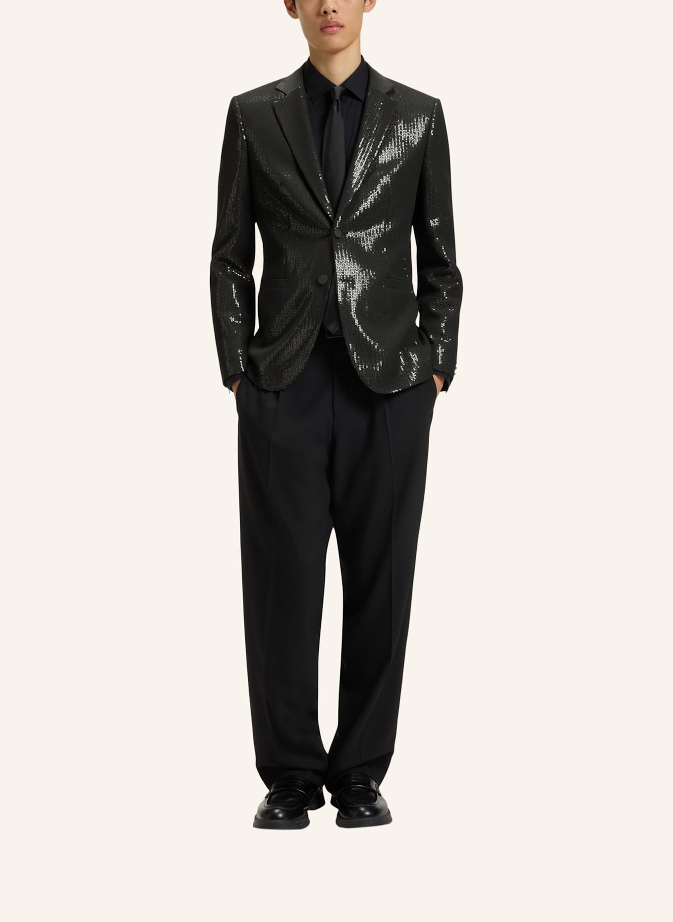 HUGO Blazer ARTI254E1-H Extra-Slim Fit: SCHWARZ