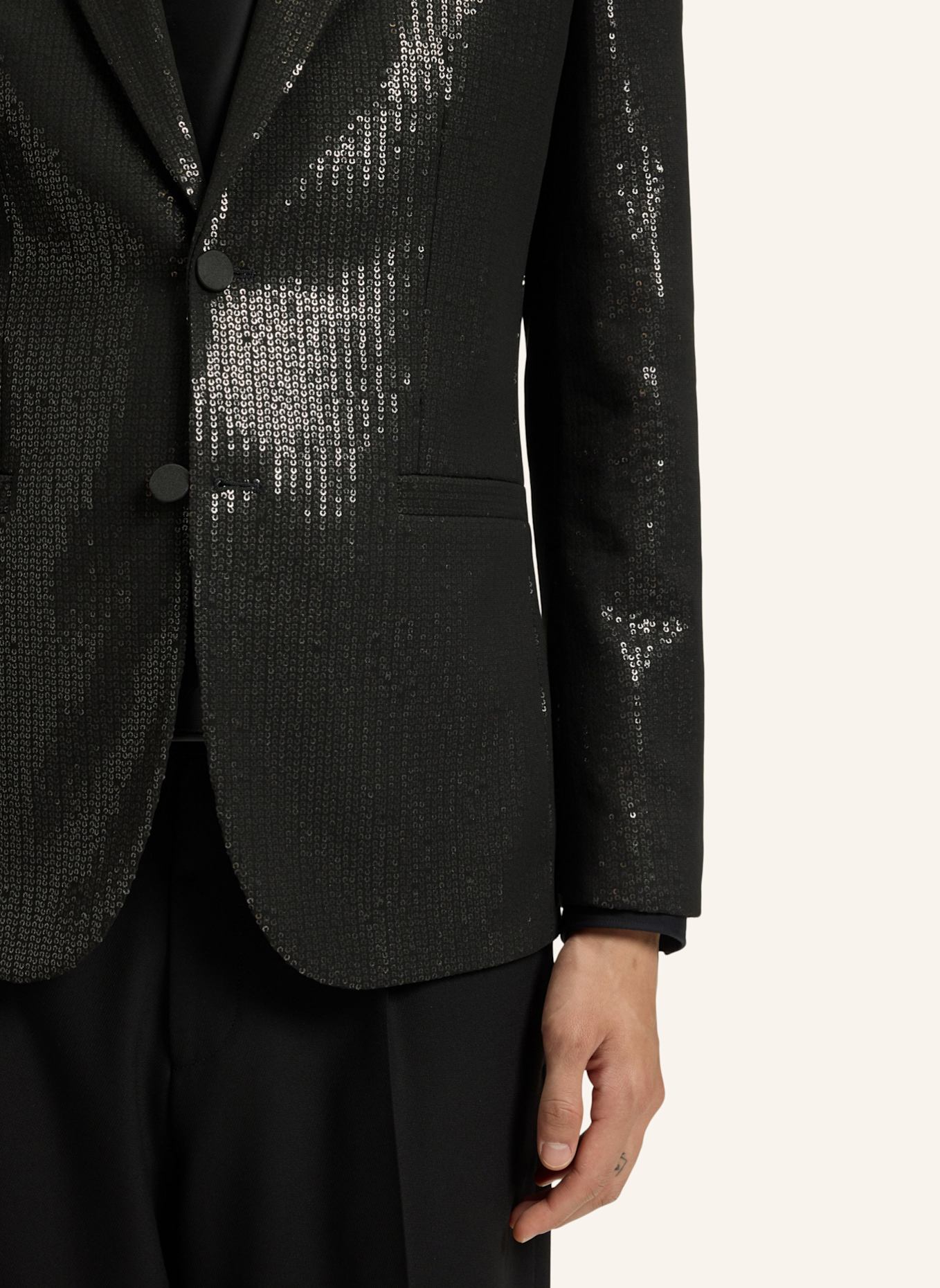 HUGO Blazer ARTI254E1-H Extra-Slim Fit: SCHWARZ